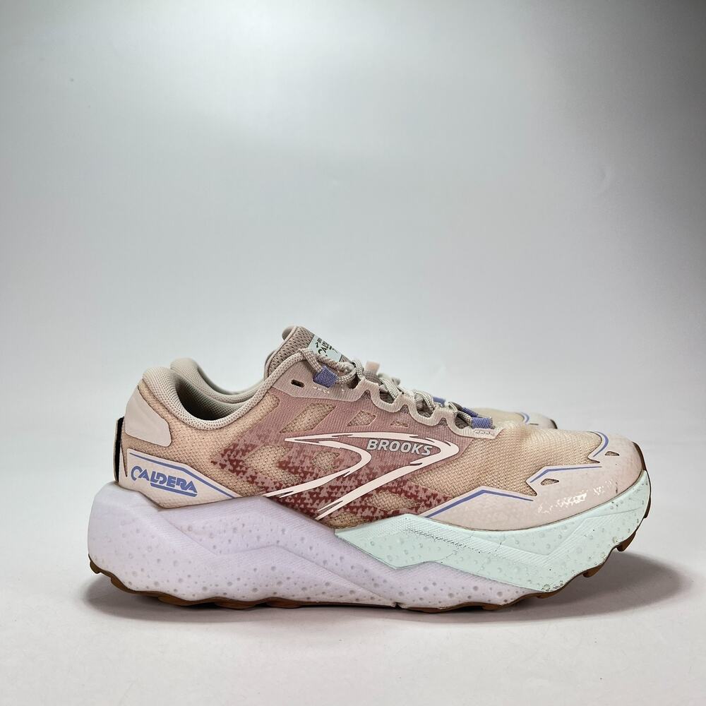 Brooks Caldera 7 Chateau Grey Trail Running Shoes 1204041B227 Women's Size 8.5